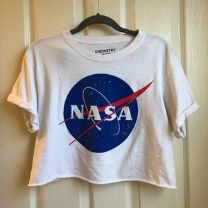 NASA Cropped Tee